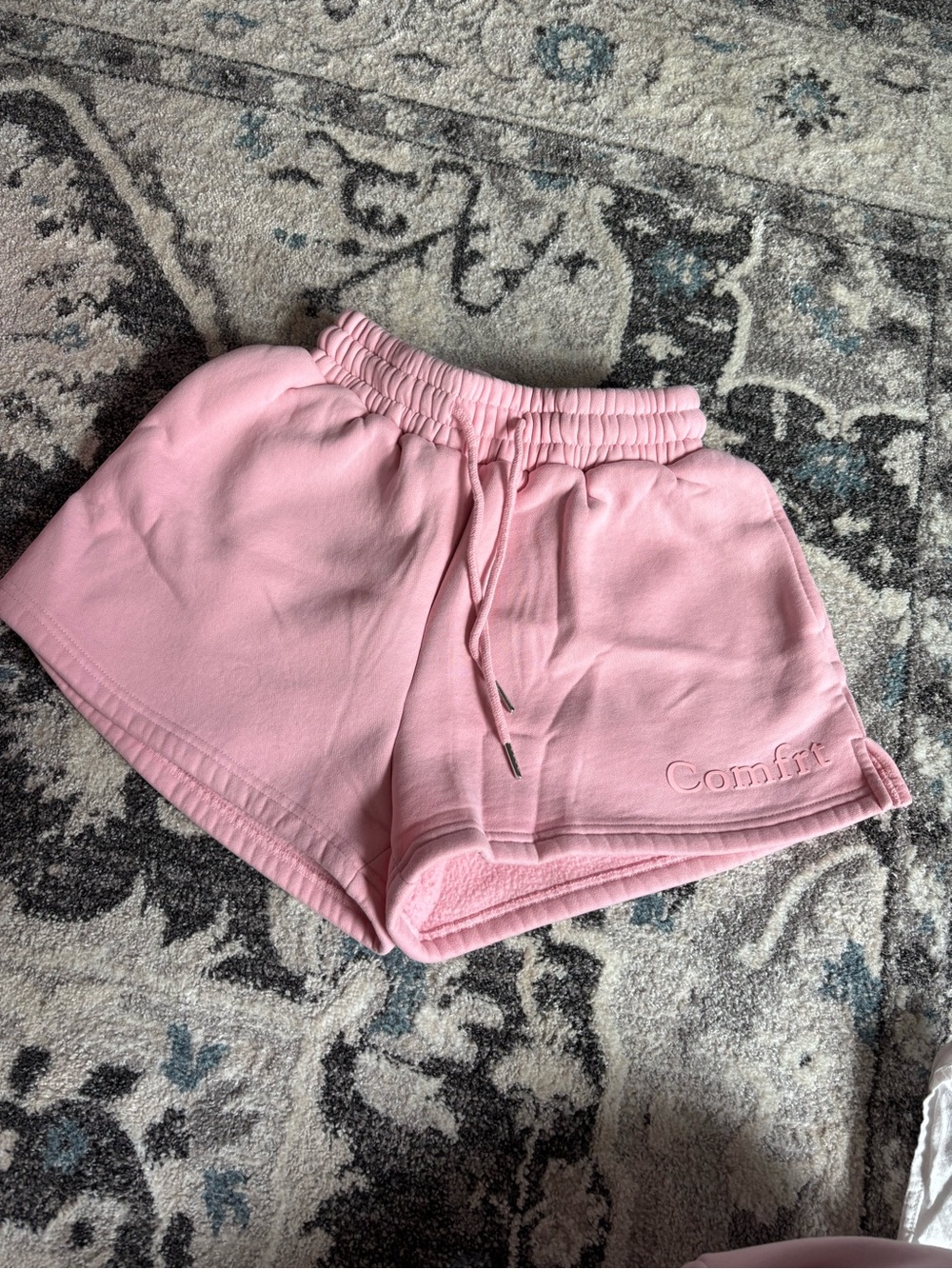 Women's Pink Athletic Drawstring Shorts
